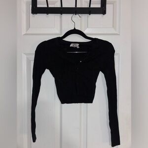 Size 4 Black Princess Polly Button Up